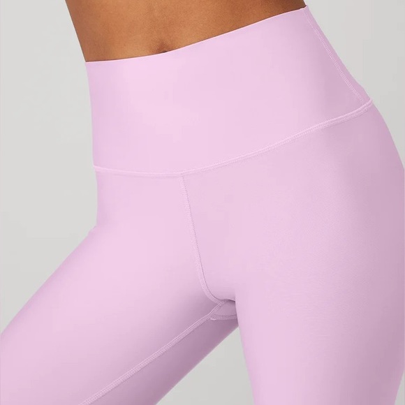 ALO Airlift High Waist Leggings - Sugarplum Pink - Picture 5 of 10